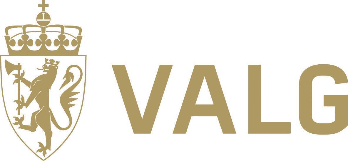 Logo valg 2023 - Klikk for stort bilde